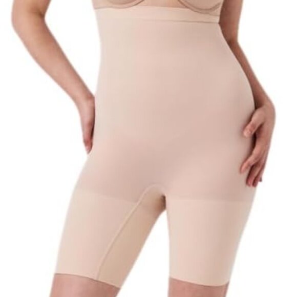 SPANX Other - NWT SPANX Shapewear Tummy Control High-Waisted Power Short Soft Nude 1X